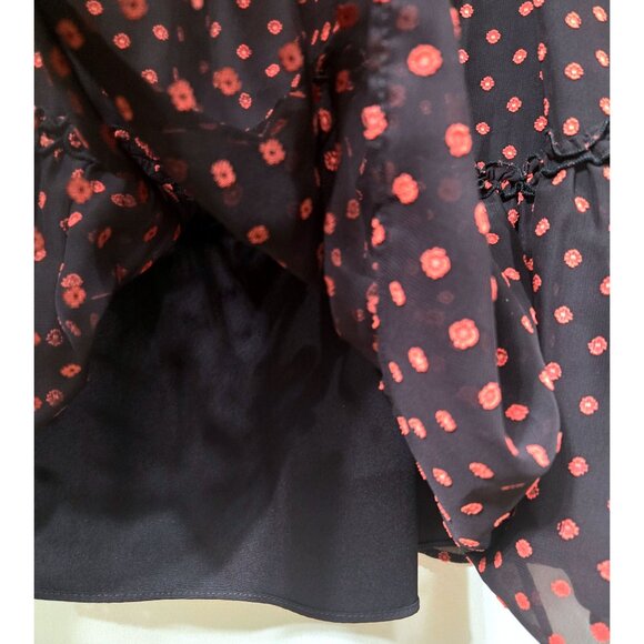 The Fifth Label Ruffle Lace-Up Mini Dress – size XS - Picture 6 of 8